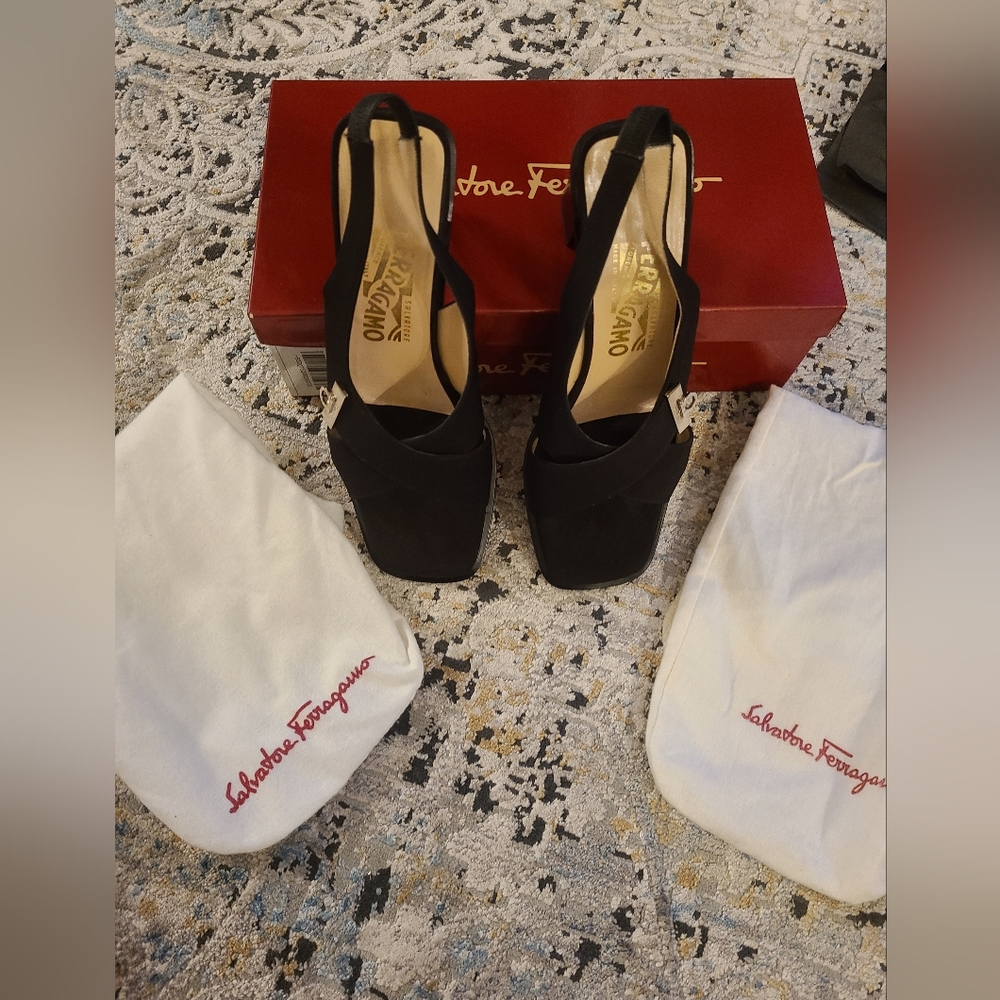 Salvatore Ferragamo Kitten Heels